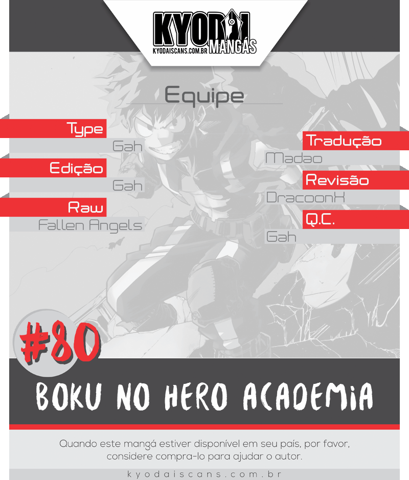 Boku no Hero Academia-Chapter 80